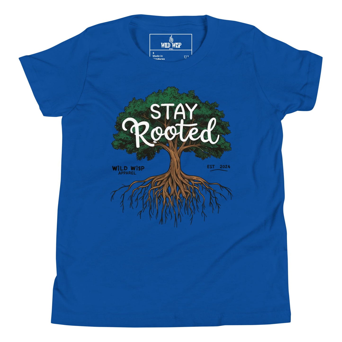 'Stay Rooted' Youth Short Sleeve T-Shirt T-Shirts