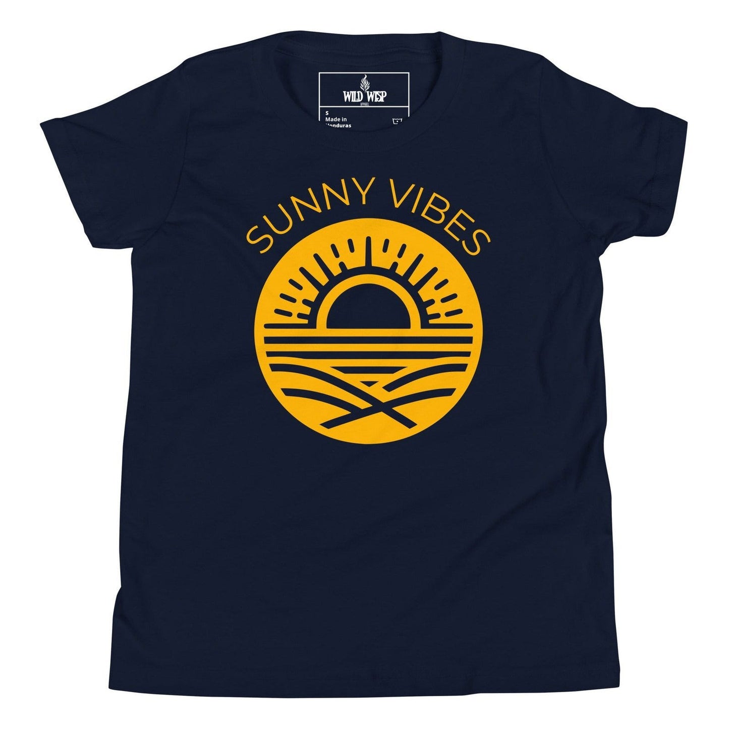 'Sunny Vibes' Youth Short Sleeve T-ShirtT-Shirts T-Shirts