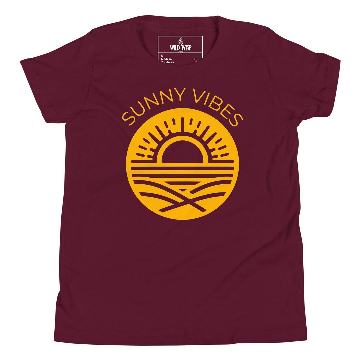 'Sunny Vibes' Youth Short Sleeve T-ShirtT-Shirts T-Shirts