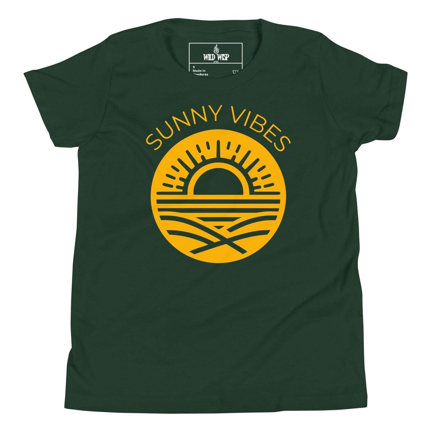 'Sunny Vibes' Youth Short Sleeve T-ShirtT-Shirts T-Shirts