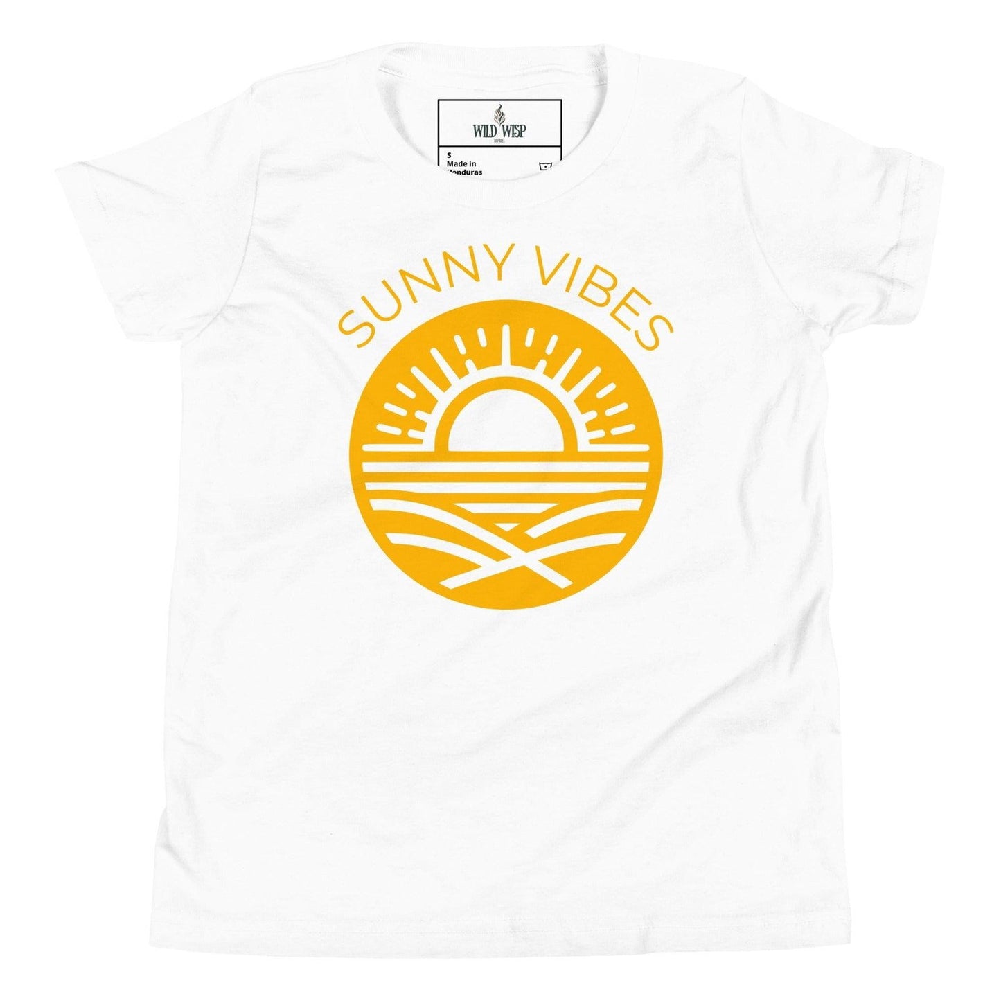 'Sunny Vibes' Youth Short Sleeve T-ShirtT-Shirts T-Shirts