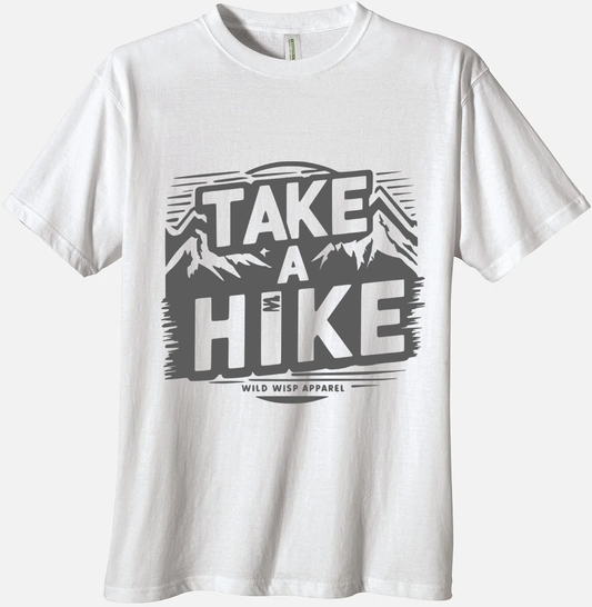 'Take a Hike' Organic Unisex Crewneck T-shirt T-Shirts