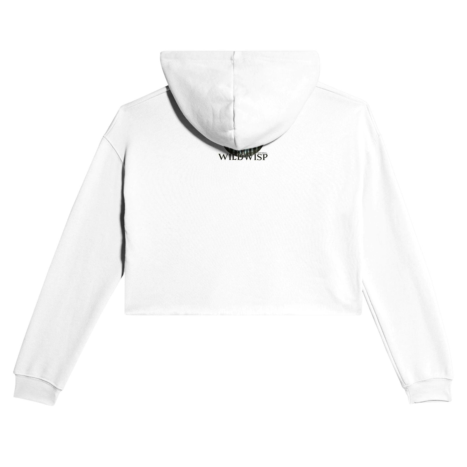 'Wander and Wonder' Women's Cropped Hoodie Hoodies