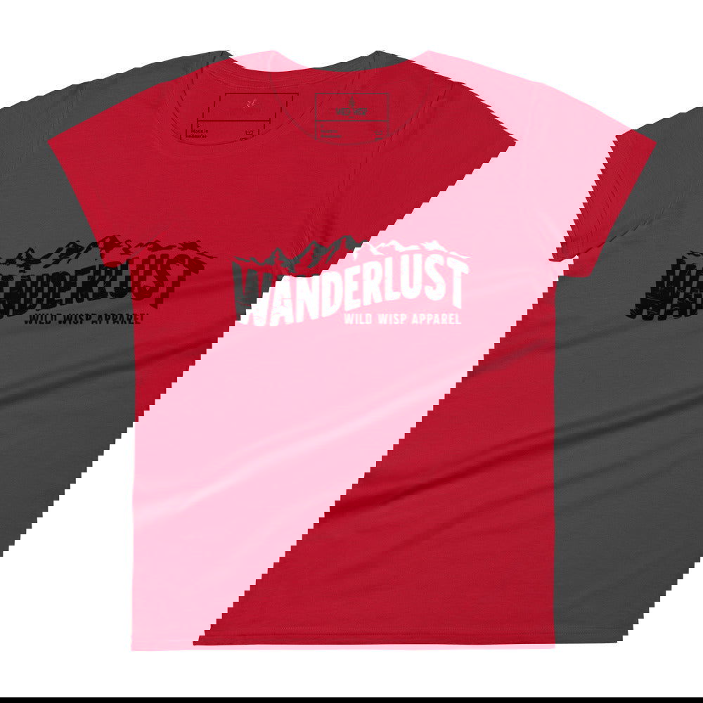 'Wanderlust' Women's short sleeve t-shirt T-Shirts