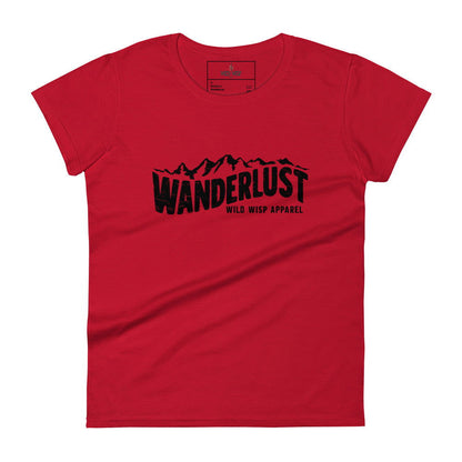 'Wanderlust' Women's short sleeve t-shirt T-Shirts