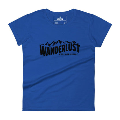 'Wanderlust' Women's short sleeve t-shirt T-Shirts