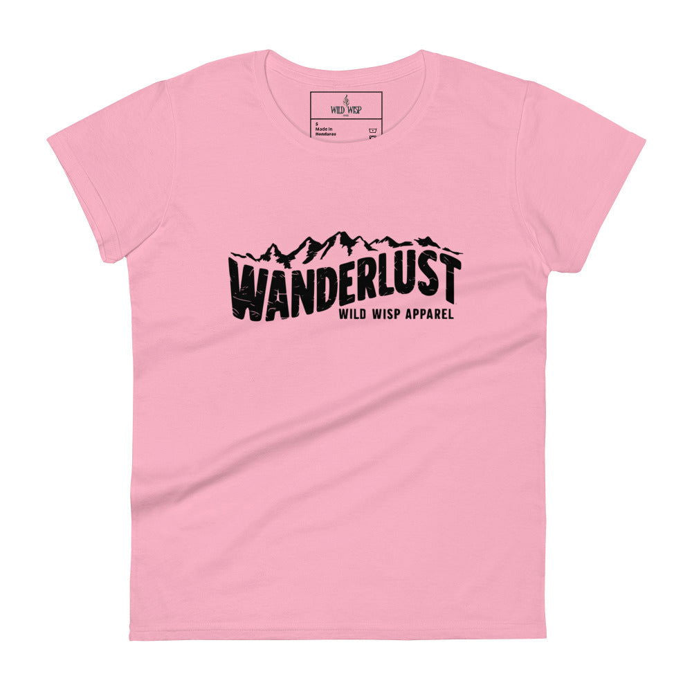 'Wanderlust' Women's short sleeve t-shirt T-Shirts