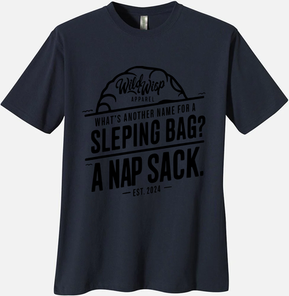 'Whats another name for a Sleeping Bag?' Organic Unisex Crewneck T-shirt T-Shirts