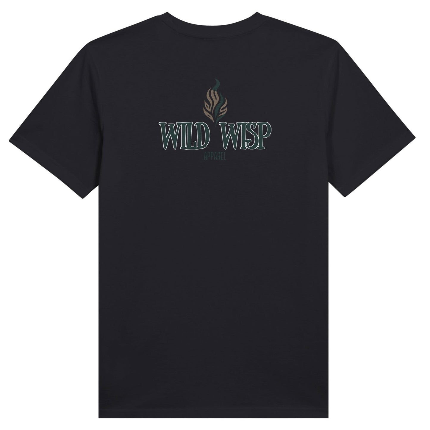 'Wild Wisp Adventure is Waiting' Organic Unisex Crewneck T-shirt T-Shirts