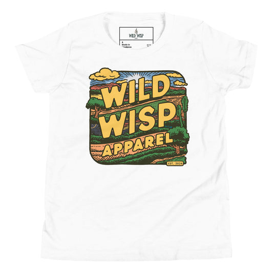 'Wild Wisp Apparal Fields' Youth Short Sleeve T-Shirt T-Shirts