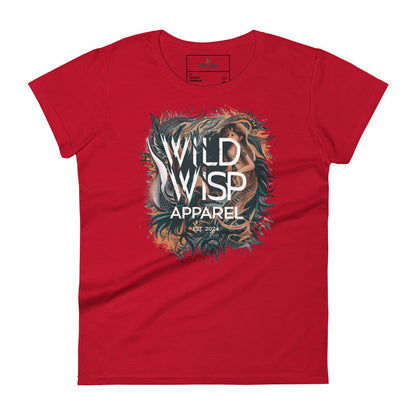 'Wild Wisp Apparel Abstract' Women's short sleeve t-shirt T-Shirts