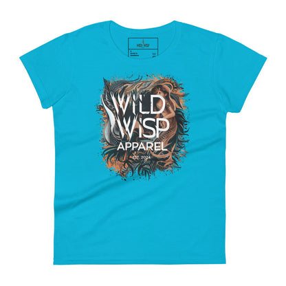 'Wild Wisp Apparel Abstract' Women's short sleeve t-shirt T-Shirts