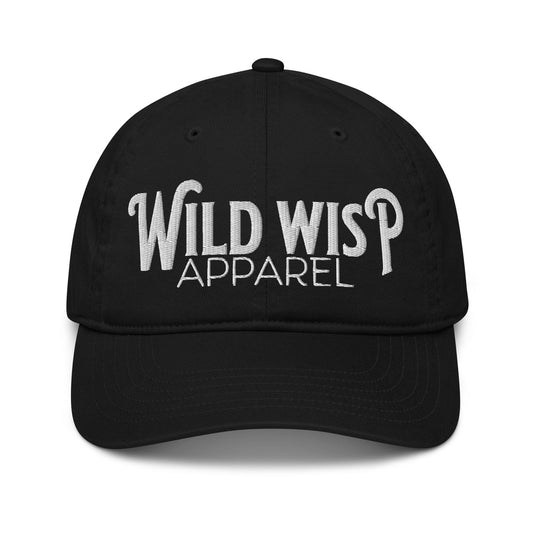 'Wild Wisp Apparel Bold' Organic  Baseball hat - Wild Wisp Apparel