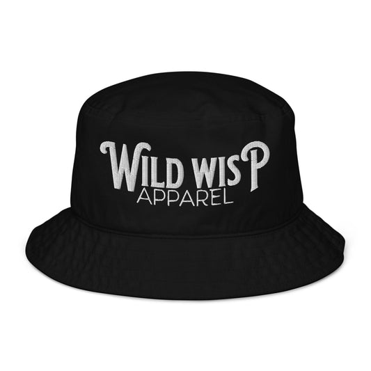 'Wild Wisp Apparel Bold' Organic bucket hat - Wild Wisp Apparel
