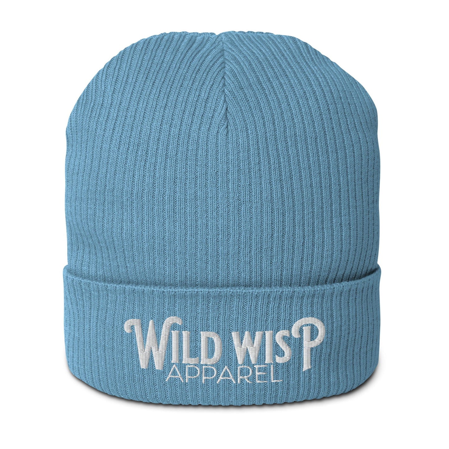 'Wild Wisp Apparel Bold' Organic ribbed beanie Hats
