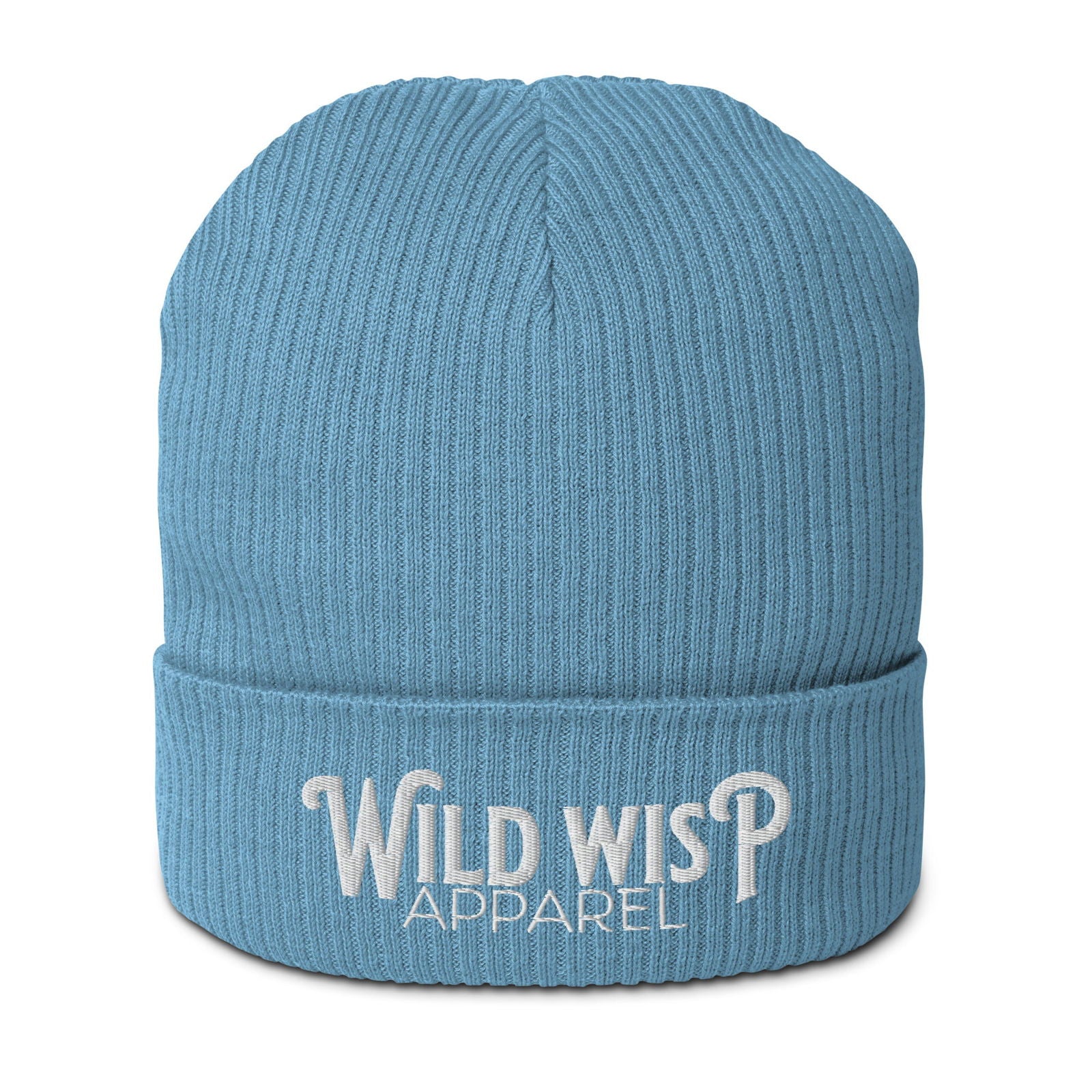 'Wild Wisp Apparel Bold' Organic ribbed beanie Hats