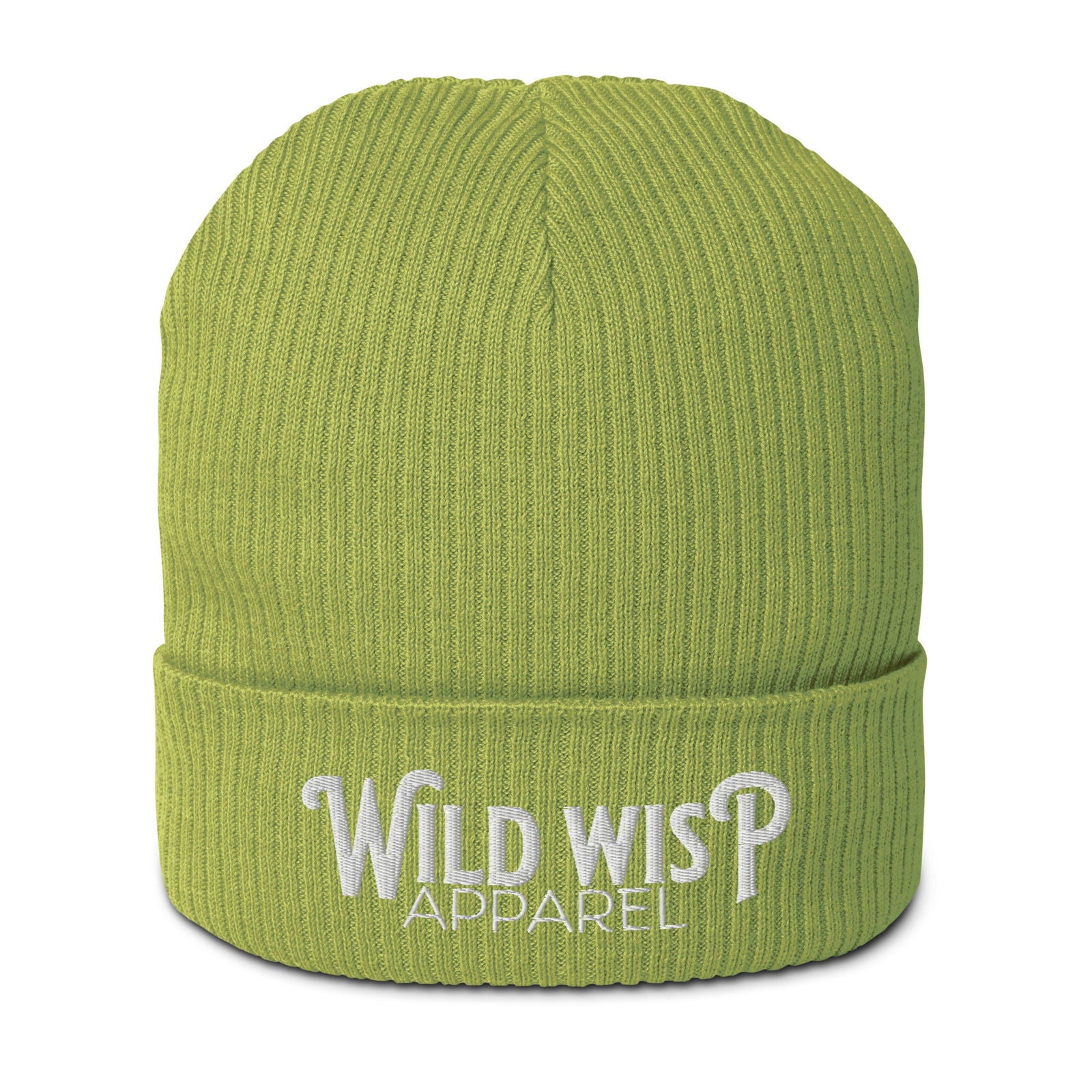 'Wild Wisp Apparel Bold' Organic ribbed beanie Hats
