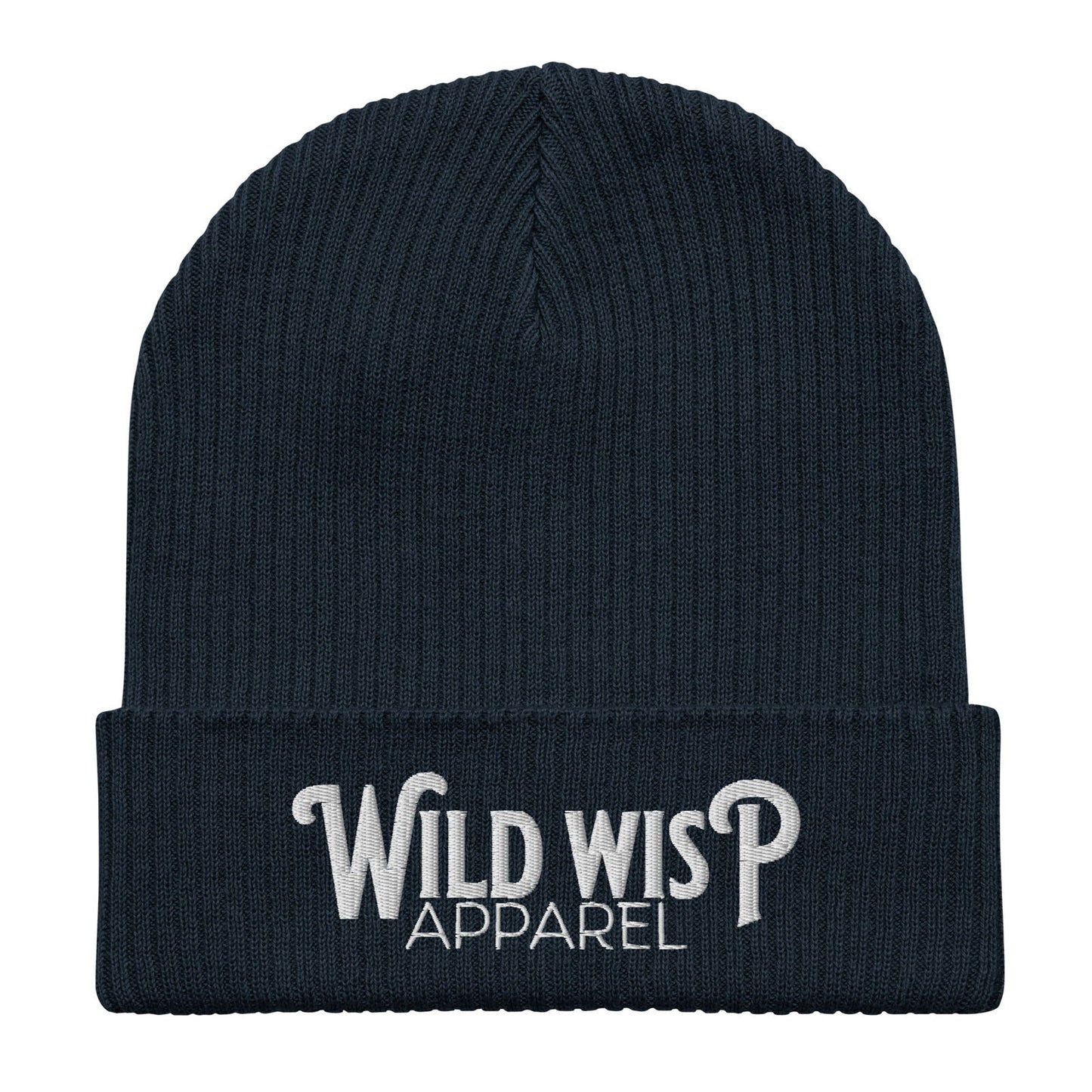 'Wild Wisp Apparel Bold' Organic ribbed beanie Hats