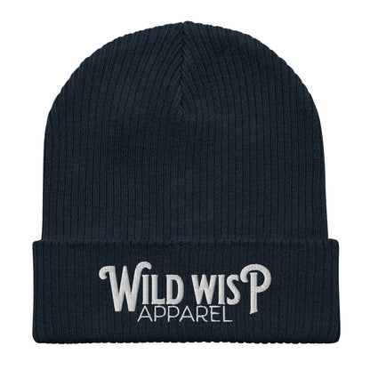 'Wild Wisp Apparel Bold' Organic ribbed beanie Hats
