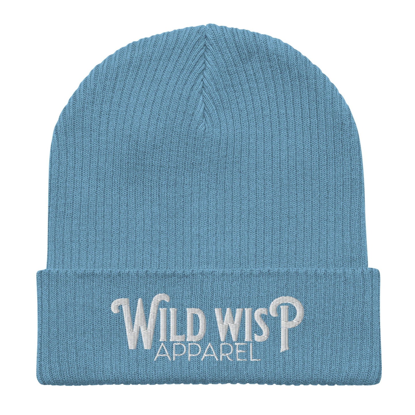 'Wild Wisp Apparel Bold' Organic ribbed beanie Hats