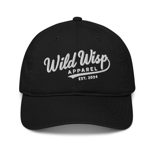 'Wild Wisp Apparel' Organic  Baseball hat - Wild Wisp Apparel