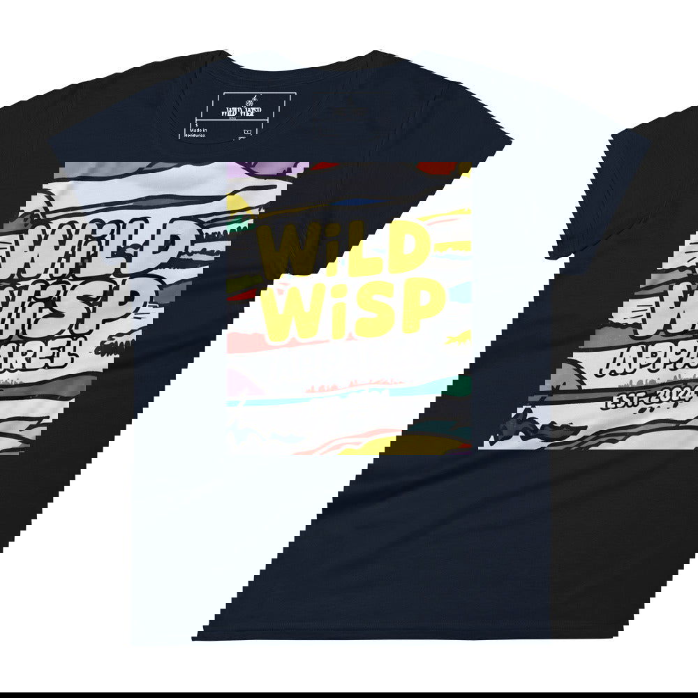 'Wild Wisp Apparel Retro Sky' Women's short sleeve t-shirt T-Shirts