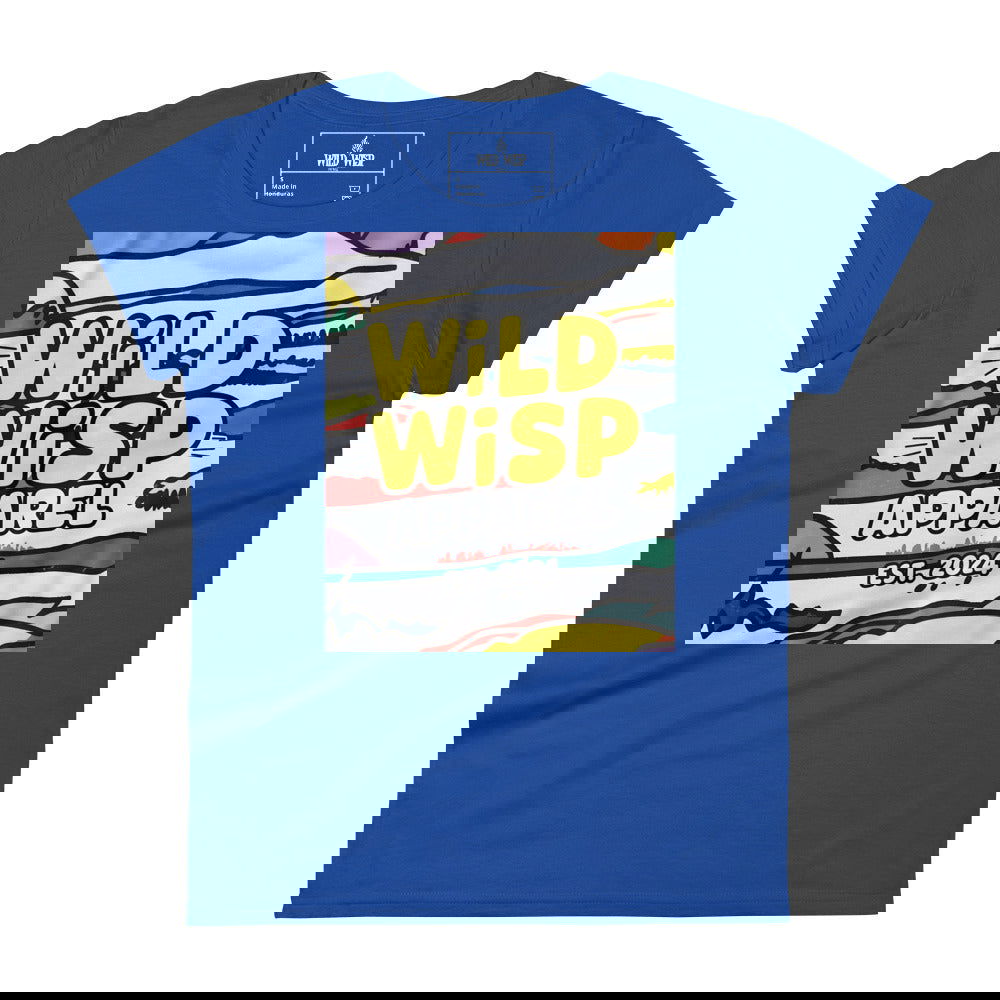 'Wild Wisp Apparel Retro Sky' Women's short sleeve t-shirt T-Shirts