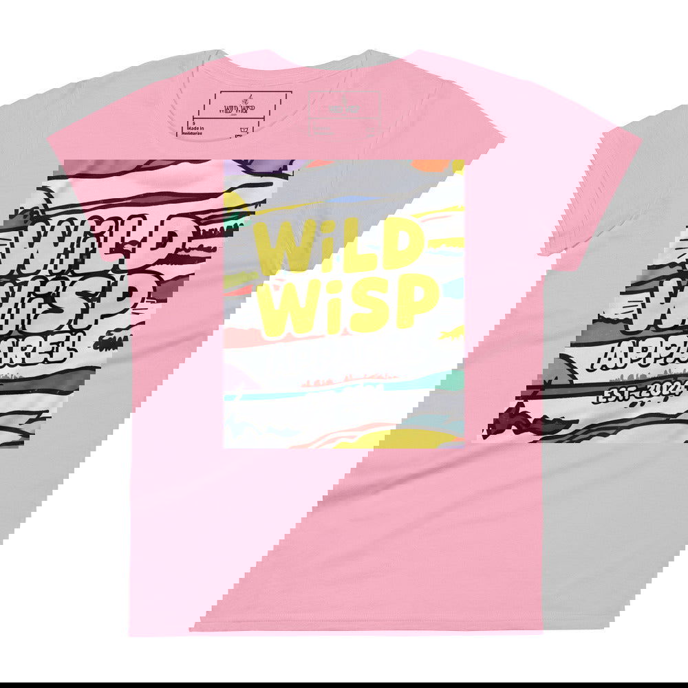 'Wild Wisp Apparel Retro Sky' Women's short sleeve t-shirt T-Shirts