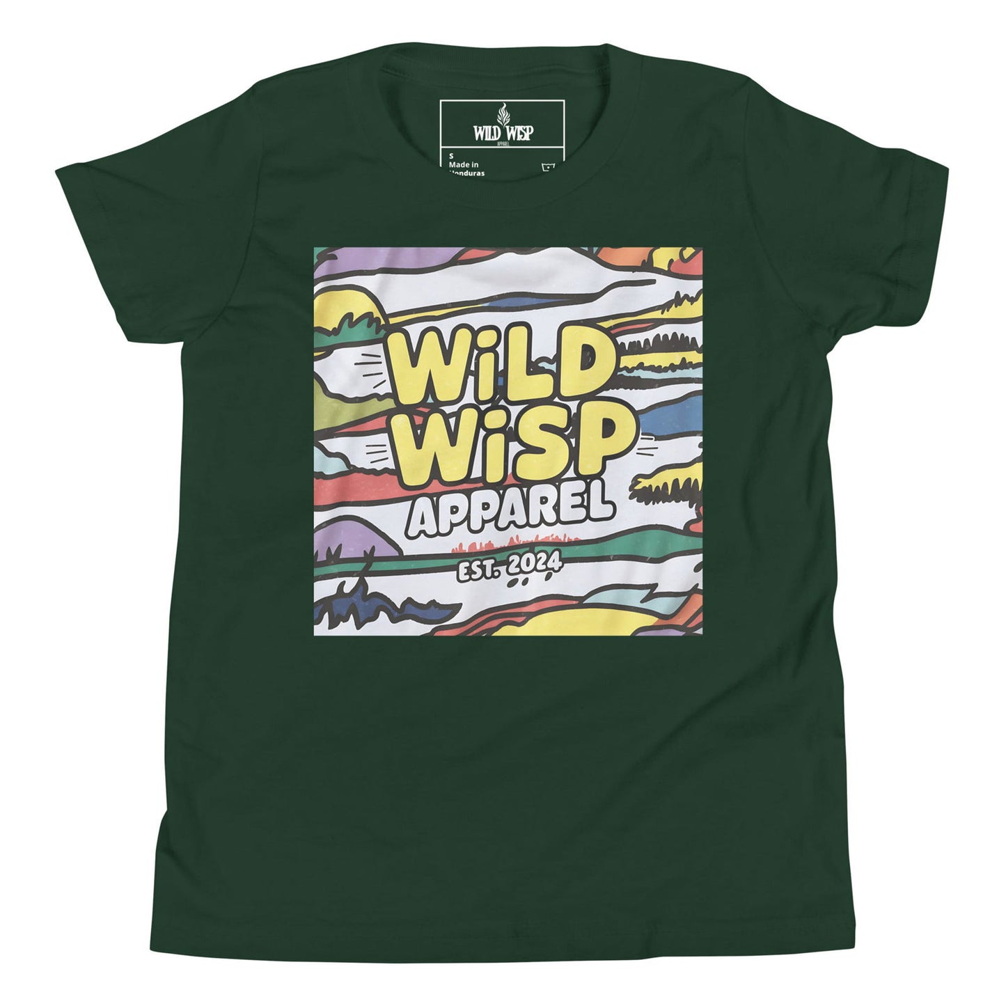 'Wild Wisp Apparel Sky'Youth Short Sleeve T-Shirt T-Shirts