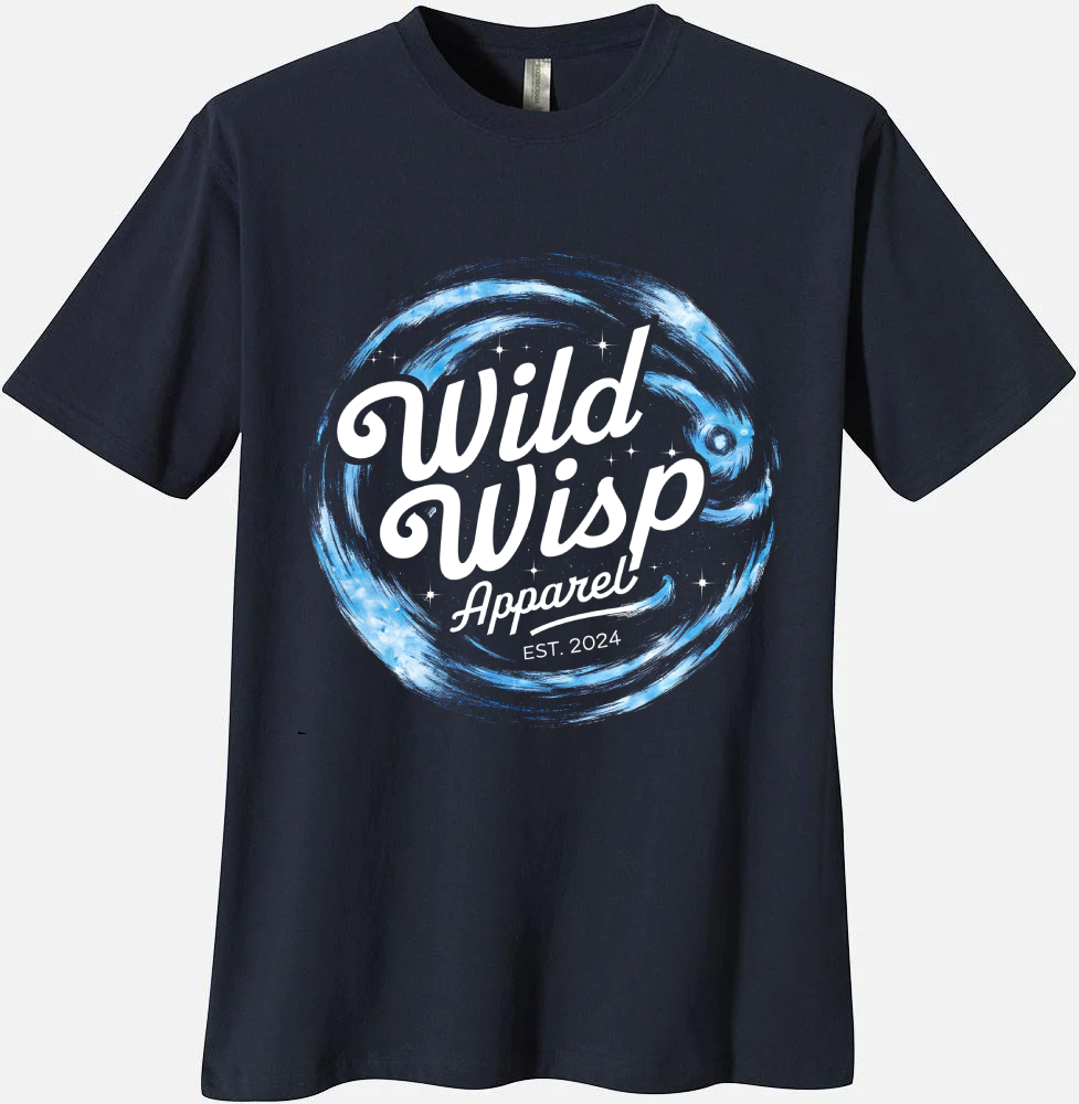 'Wild Wisp Apparel Starry Sky' Organic Unisex Crewneck T-shirt - Wild Wisp Apparel