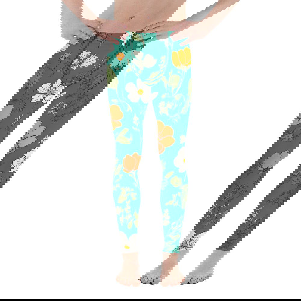 'Wildflowers' Men's Leggings Leggings