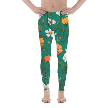 'Wildflowers' Men's Leggings Leggings