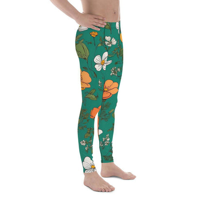 'Wildflowers' Men's Leggings Leggings