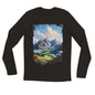 "Alpine Echoes" Unisex Longsleeve T-shirt - Wild Wisp Apparel