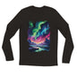 "Aurora's Embrace" Unisex Longsleeve T-shirt - Wild Wisp Apparel