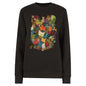 "Autumn Mosaic" Unisex Organic Crewneck Sweatshirt - Wild Wisp Apparel