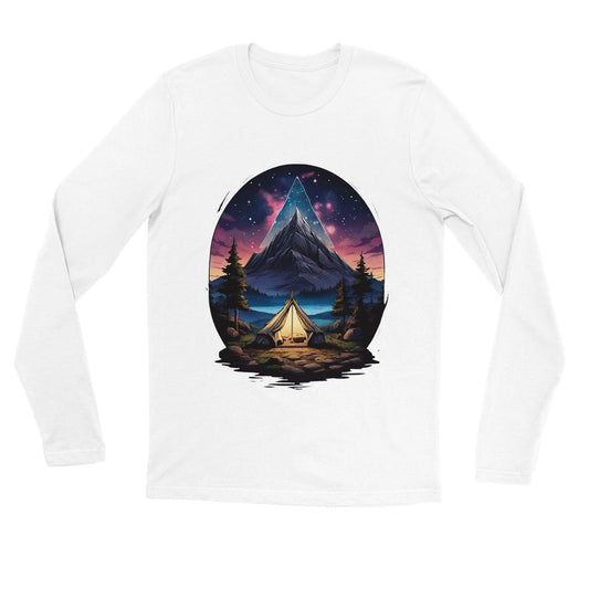 'Celestial Campground' Unisex Longsleeve T-shirt - Wild Wisp Apparel