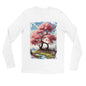 "Cherry Blossom Serenity" Unisex Longsleeve T-shirt - Wild Wisp Apparel