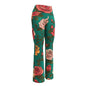 Rose Buds' Flare leggings with pockets - Wild Wisp Apparel