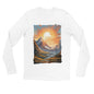 "Sunset Peaks" Unisex Longsleeve T-shirt - Wild Wisp Apparel