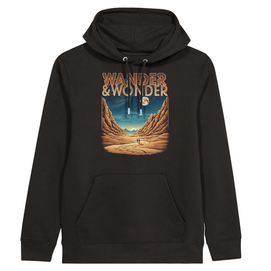 'Wander and Wonder' Unisex Pullover Hoodie - Wild Wisp Apparel